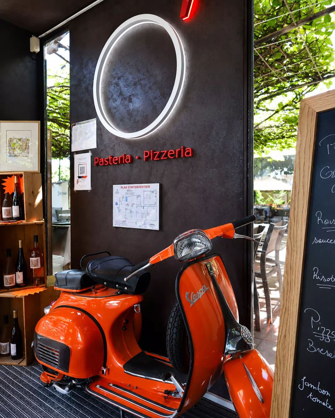 Resto pizza mortadelle