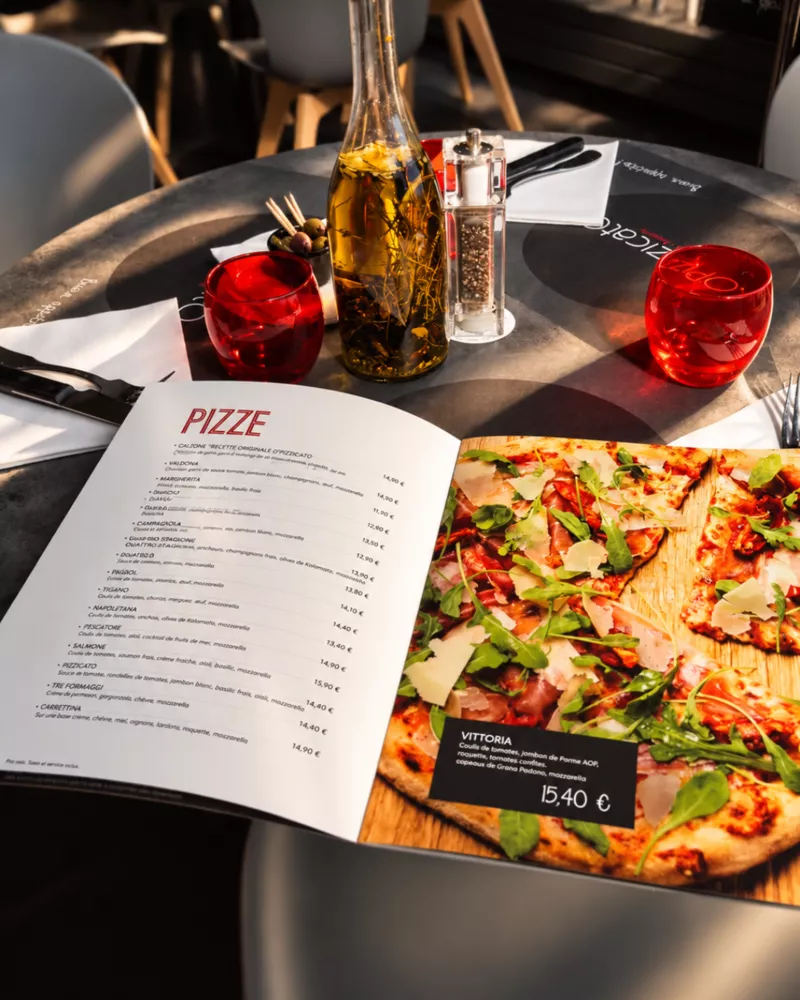 Pizza saumon